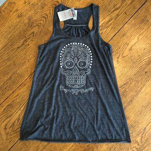 Sugarskull Cowgirl Tuff Tank